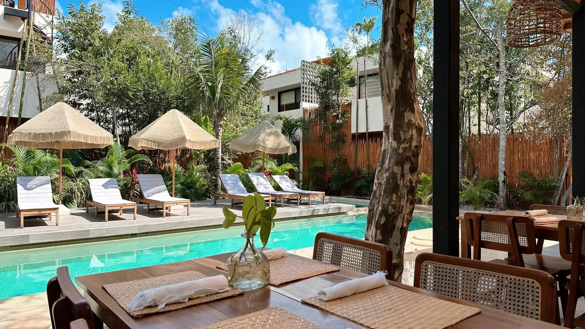 2 Private Pools & Bbq Lägenhet Tulum
