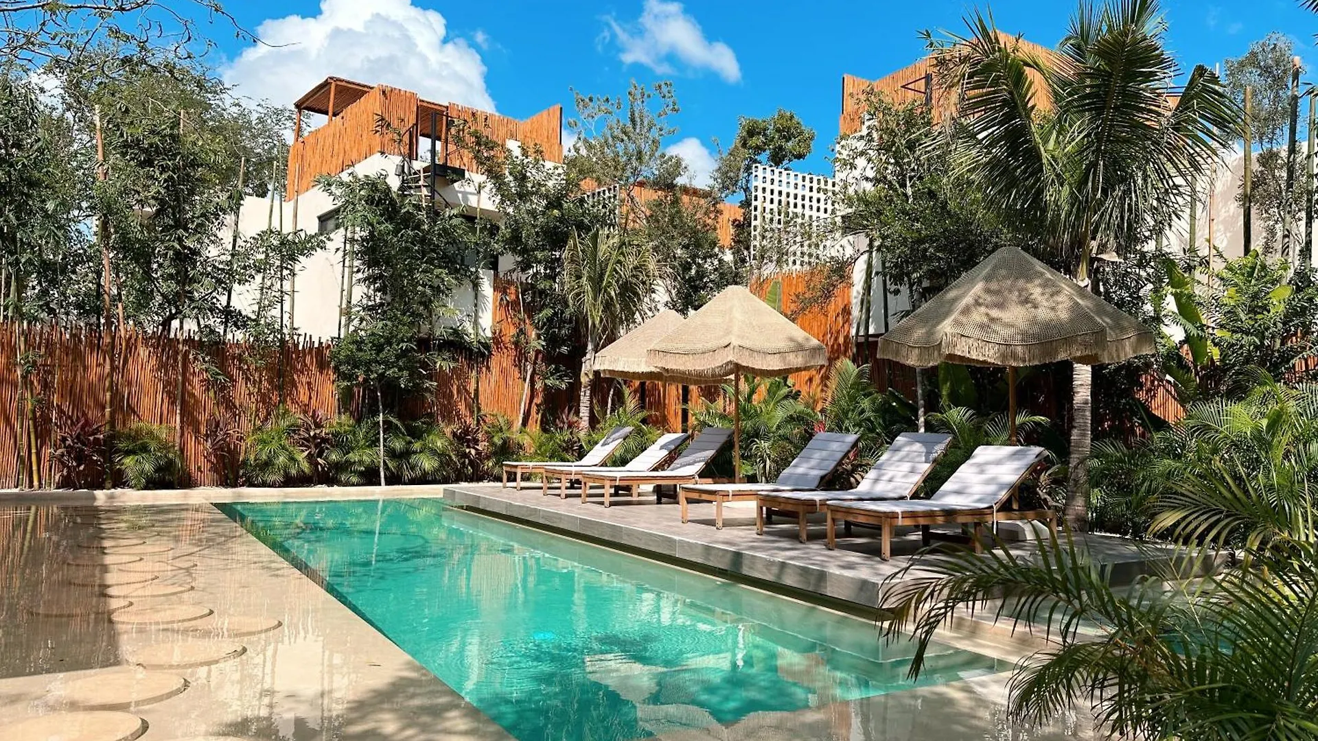 2 Private Pools & Bbq Lägenhet Tulum
