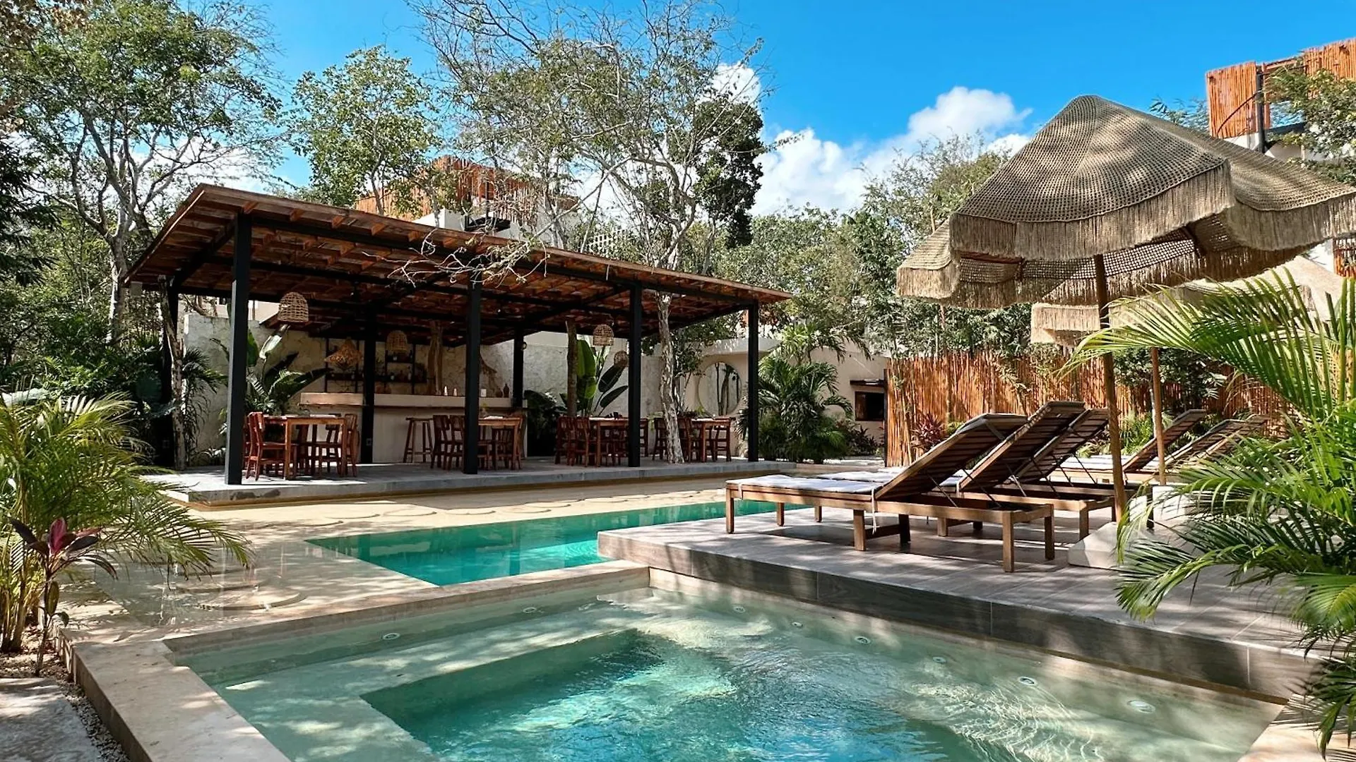 2 Private Pools & Bbq Lägenhet Tulum