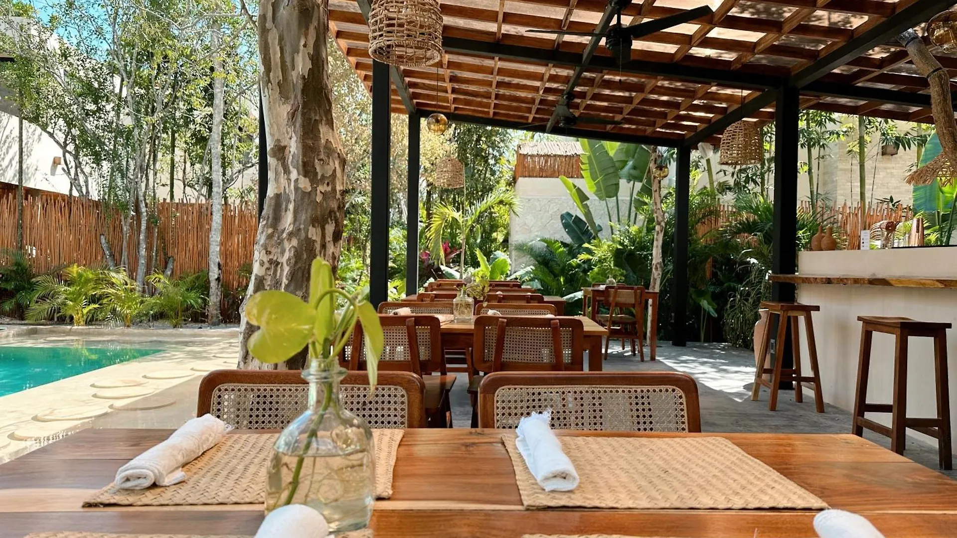2 Private Pools & Bbq Lägenhet Tulum Mexiko