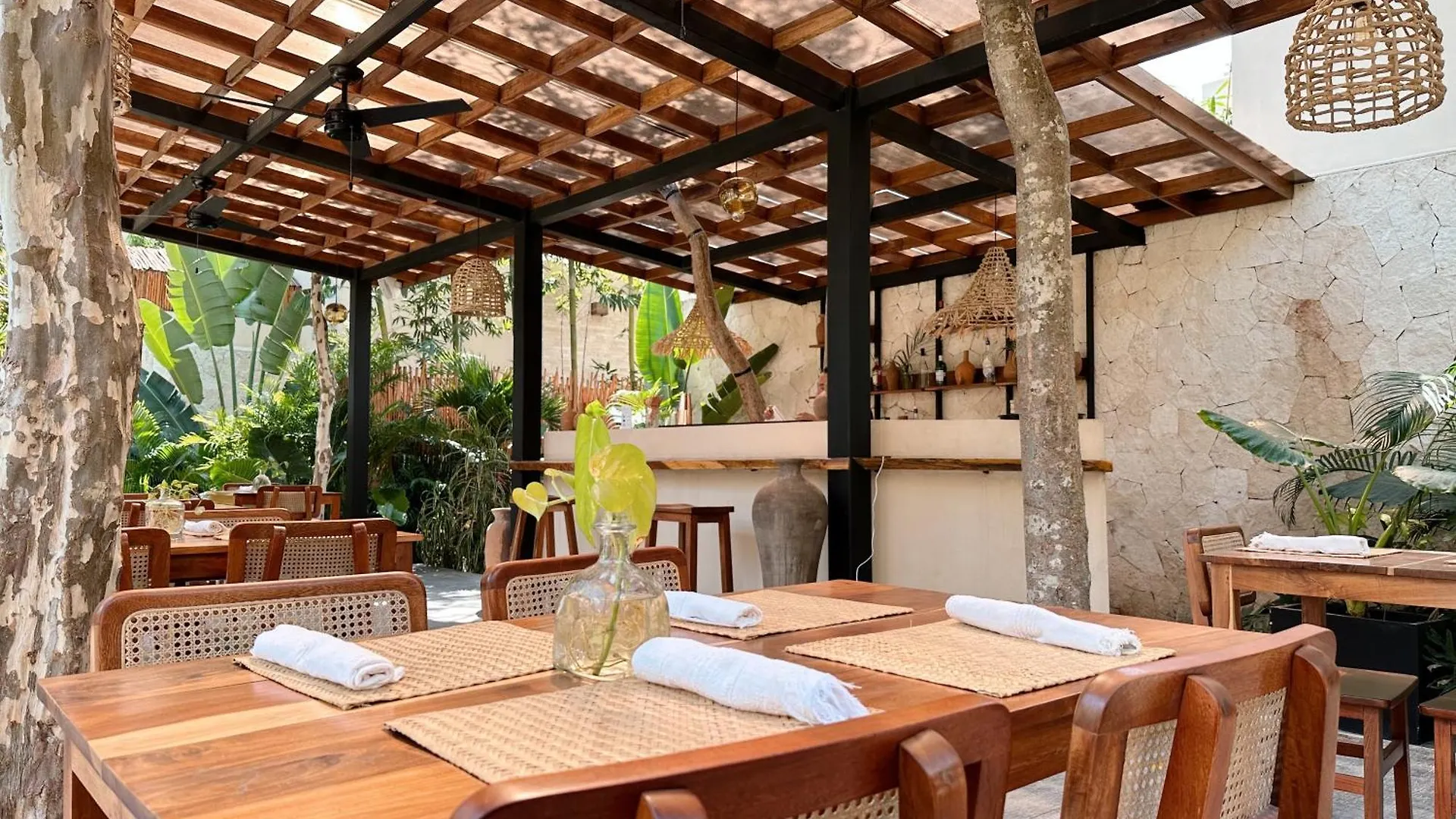 2 Private Pools & Bbq Lägenhet Tulum