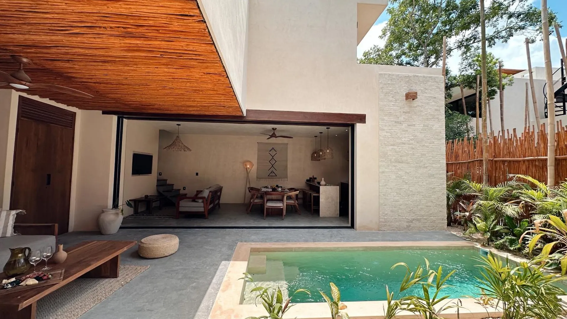 2 Private Pools & Bbq Lägenhet Tulum Mexiko
